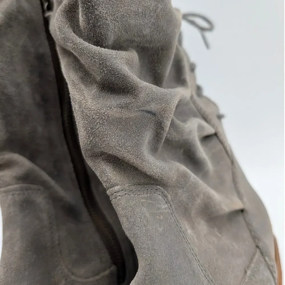 Sofft Sharnell Low Waterproof Boots Back Zip Women's Dark Taupe Size US10M EU41